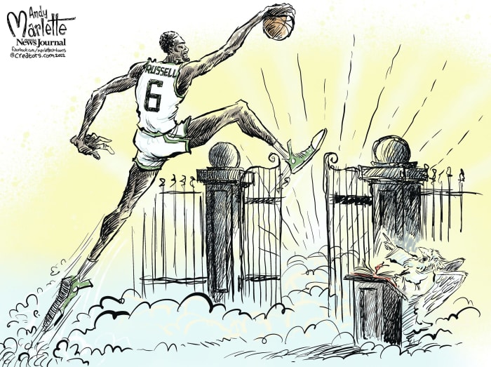 Bill Russell tribute